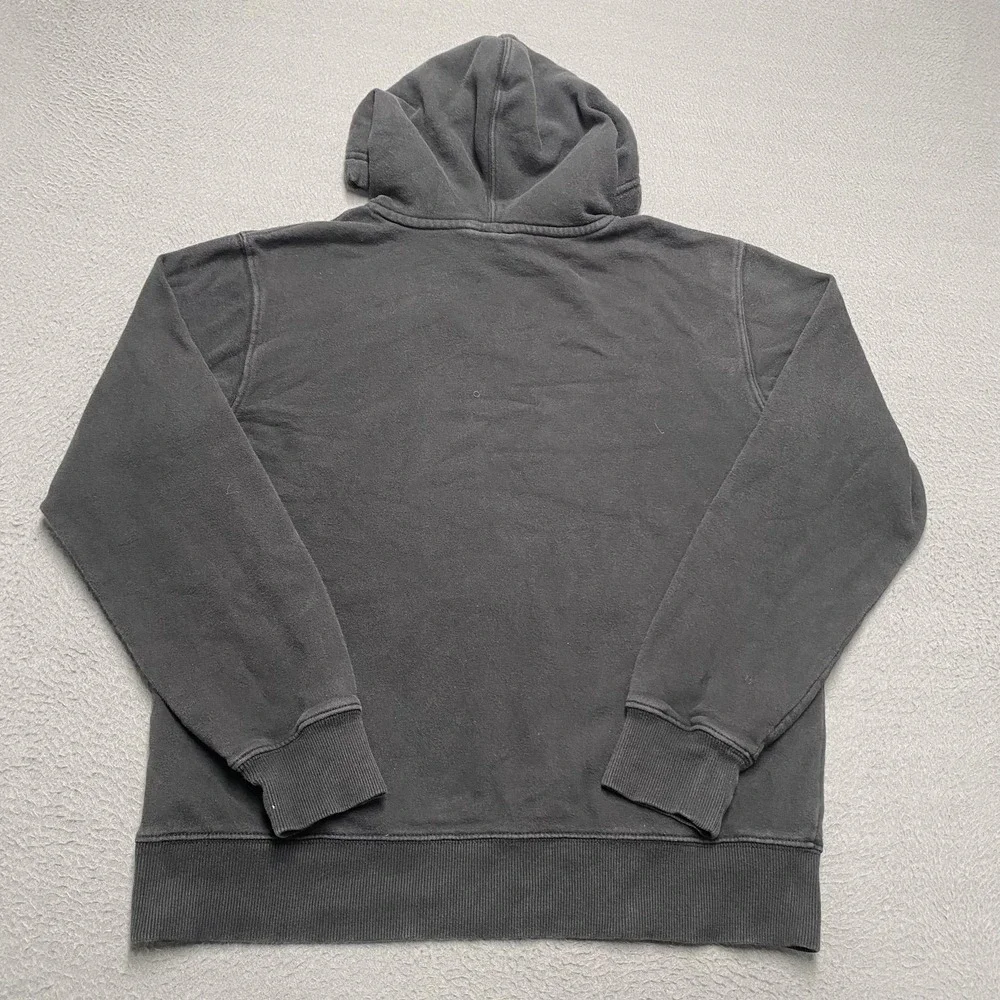 The‎ North Face Hoodie Sweatshirt Mens Small Black Fleece Pullover Graphic Logo